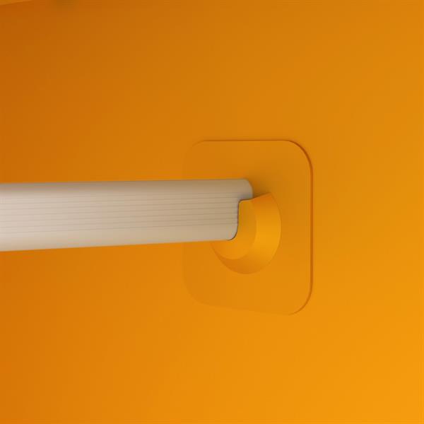 Armadio in metallo 2 ante 80x40x170h cm senape - Pop
