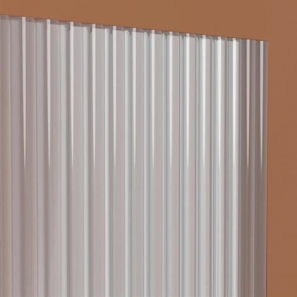 Vetrina in metallo 2 ante con ripiani 80x38x100h cm mattone - Pop
