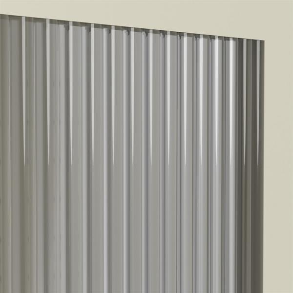 Vetrina in metallo 2 ante con ripiani 80x38x100h cm avorio - Pop