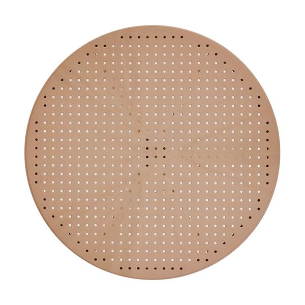 Tavolino basso da esterno in polipropilene 60x60x41cm tortora – Obidos