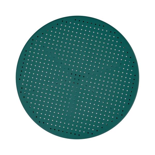 Tavolino basso da esterno in polipropilene 60x60x41cm verde petrolio – Obidos