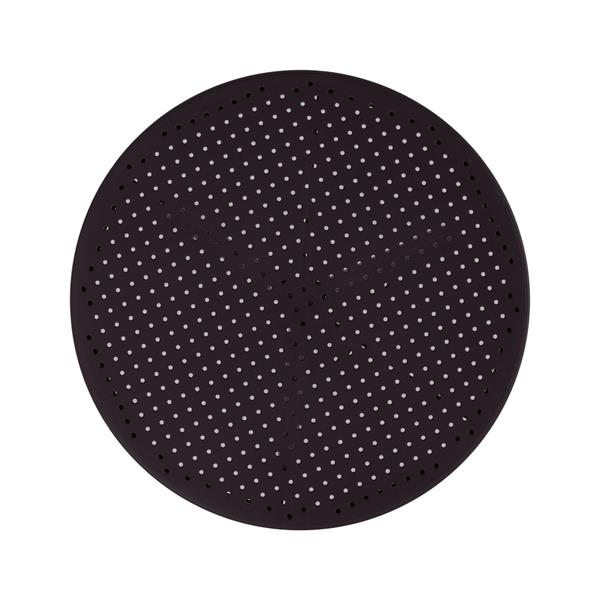 Tavolo alto da esterno in polipropilene 60x60x75cm nero – Coimbra