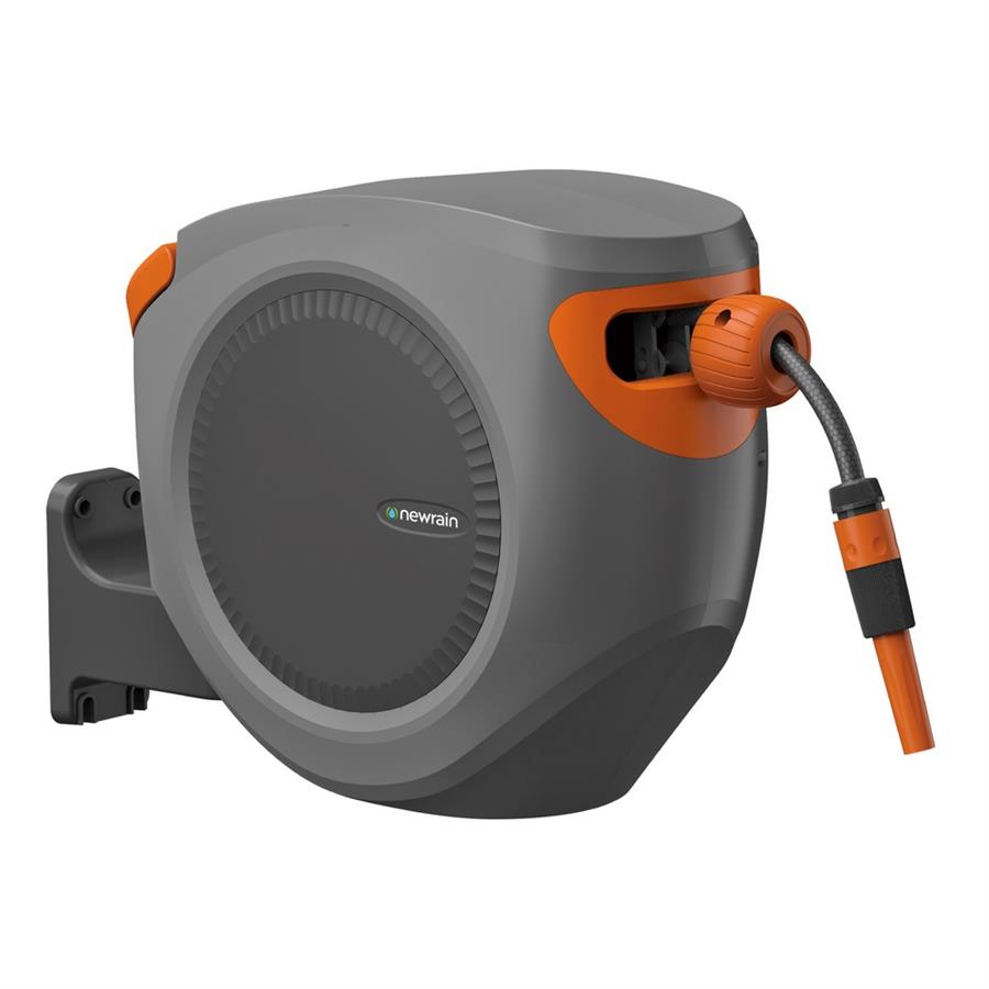 Avvolgitubo automatico da parete in PVC 20 metri