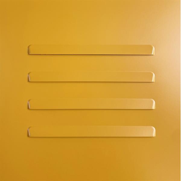 Armadio due ante in metallo 190x85x50 senape