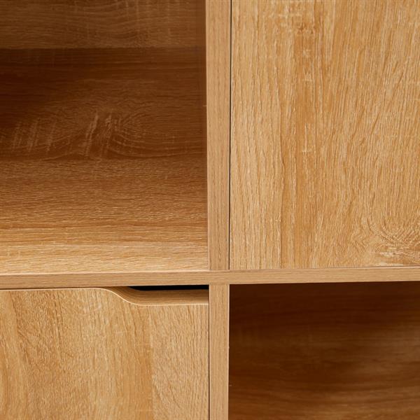 Mobile libreria in rovere naturale e design moderno - Ubli