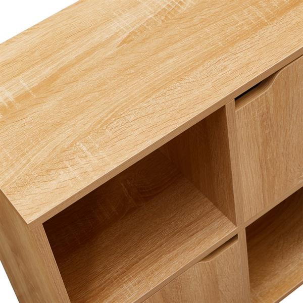 Mobile libreria in rovere naturale e design moderno - Ubli