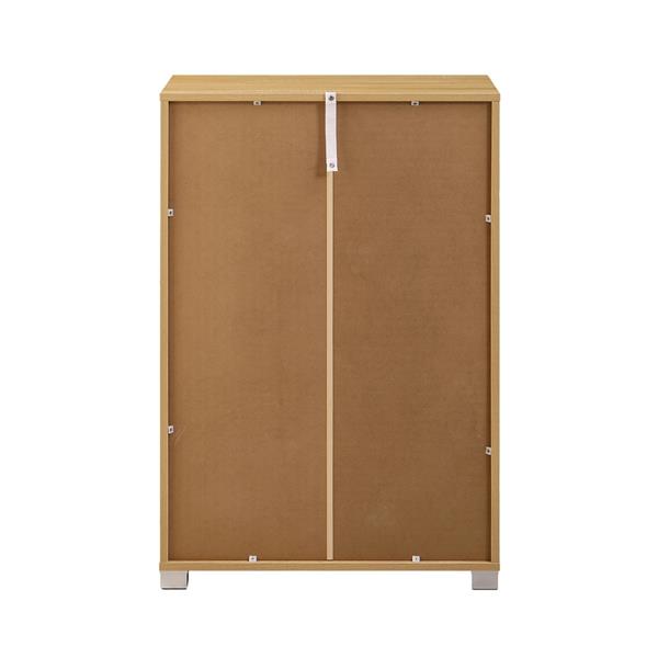 Mobiletto rovere naturale con 2 ante e 1 cassetto