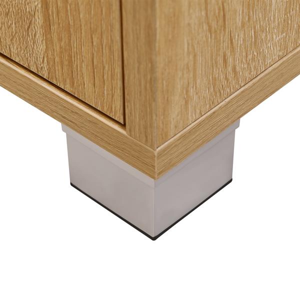 Mobiletto rovere naturale con 2 ante e 1 cassetto