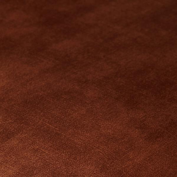 Set 4 sedie sala da pranzo in tessuto effetto velluto color mattone – Oblo