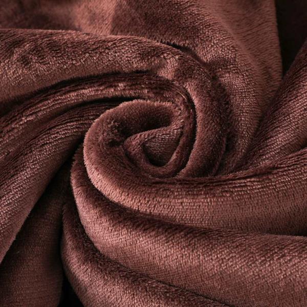 Coperta riscaldante elettrica marrone 180x160 cm 110W con cavo 2 m