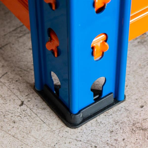 Scaffale in metallo 4 ripiani 180x180x45cm alto carico