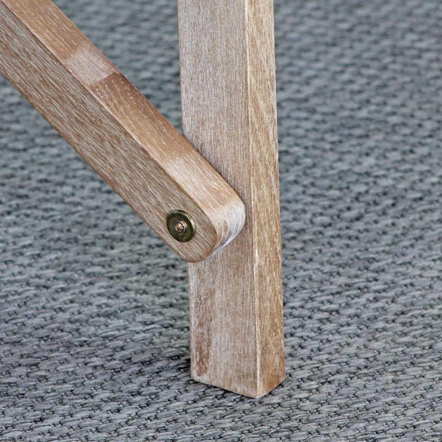 Set di 2 sedie da esterni richiudibili regista Brindisi ecru