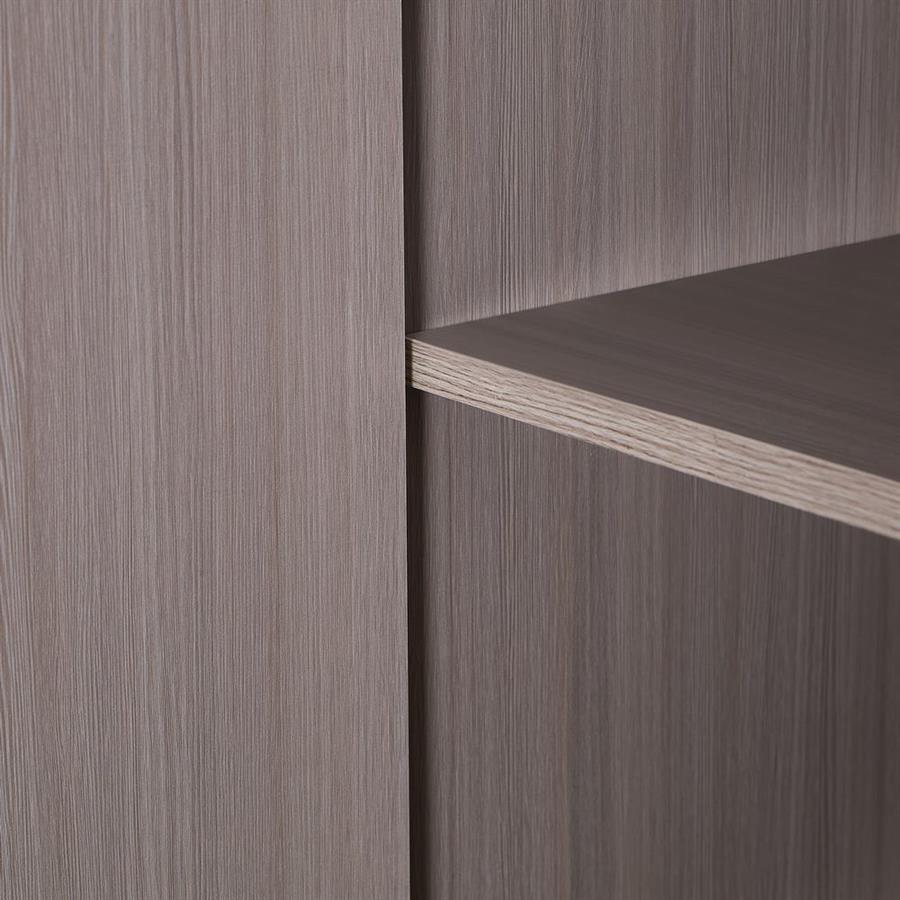 Armadio salvaspazio camera 7 ripiani avorio 87x54x210 cm - Trama