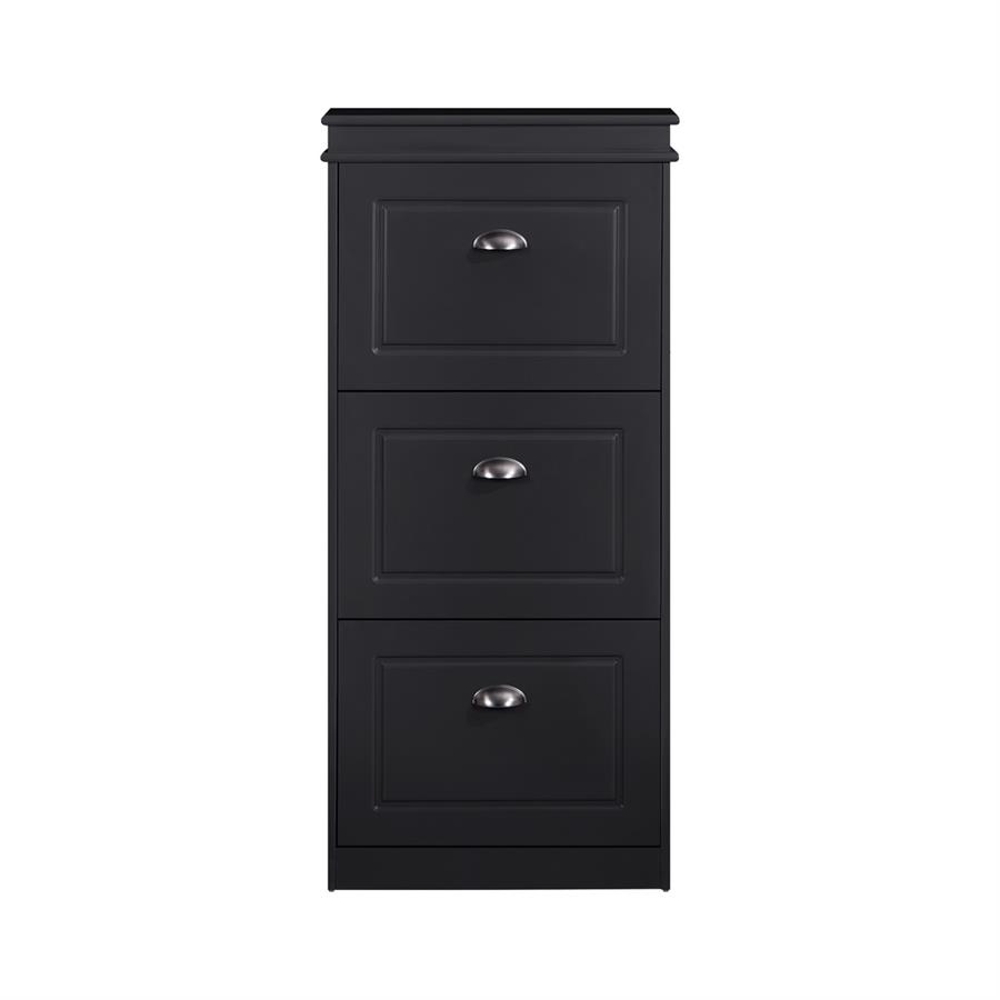 Mobile scarpiera grigia con 3 ribalte verticali 53x24x117 cm compatta- Vittoria