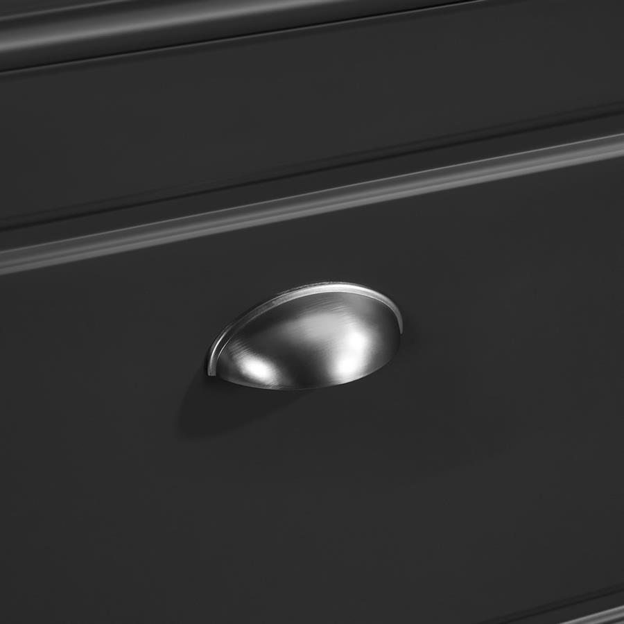 Mobile scarpiera grigia con 3 ribalte verticali 53x24x117 cm compatta- Vittoria