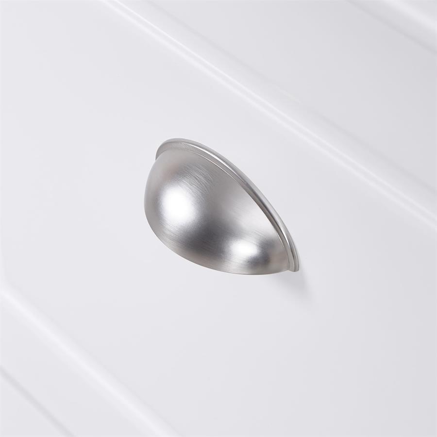 Scarpiera bianca salvaspazio con 2 ribalte 53x24x82 cm design bugnato- Vittoria