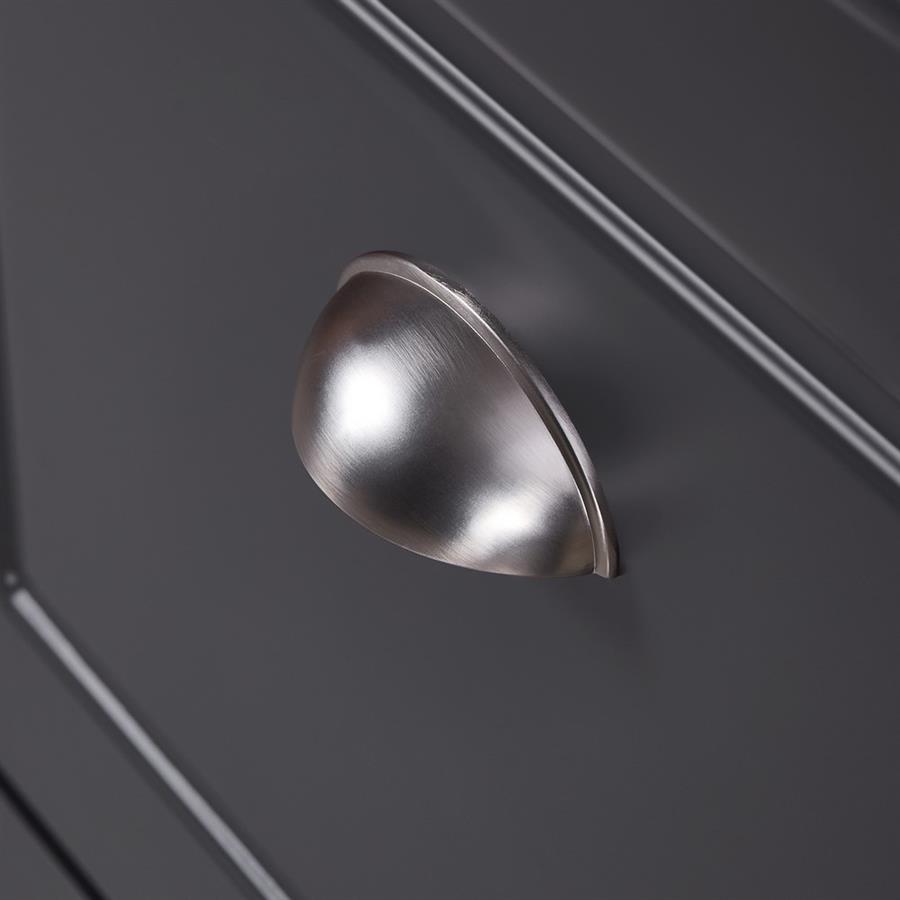 Mobile scarpiera grigia con 2 ribalte 53x24x82 cm compatta per ingresso- Vittoria