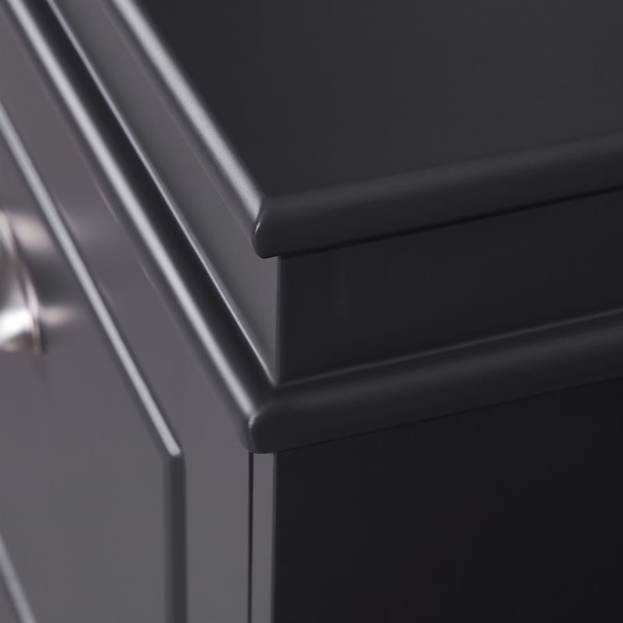 Mobile scarpiera grigia con 2 ribalte 53x24x82 cm compatta per ingresso- Vittoria