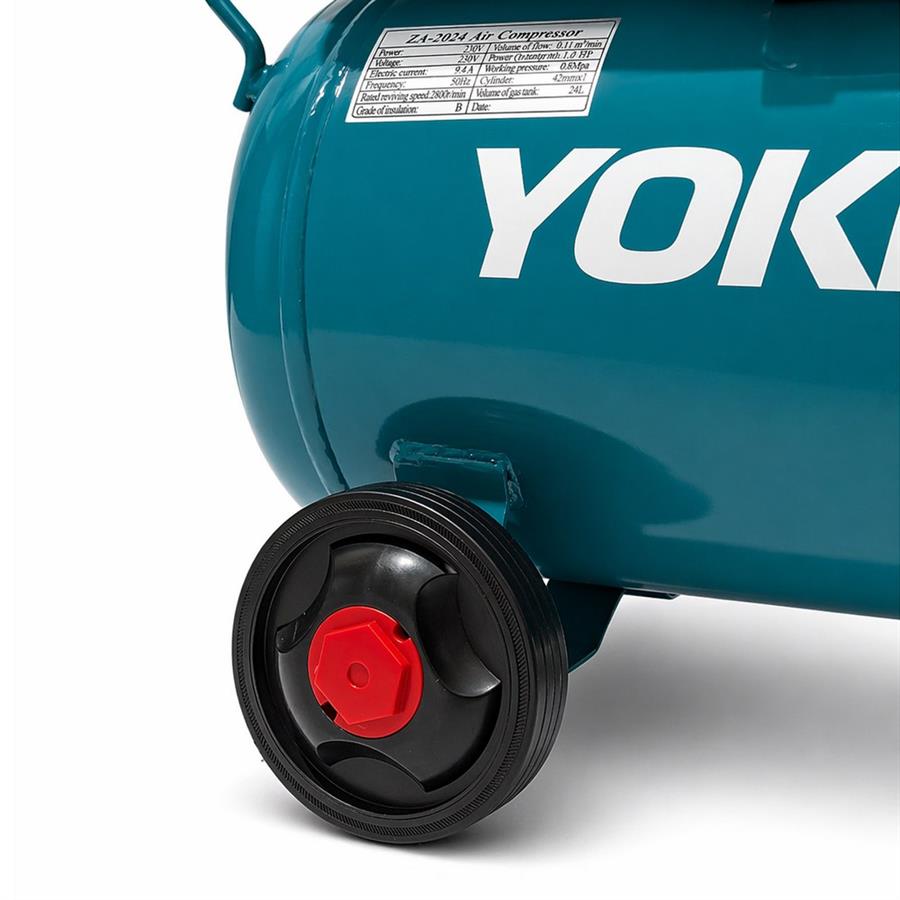 Compressore aria 24L 2HP 8 Bar 135 L/min Compatto 220V - Yokima