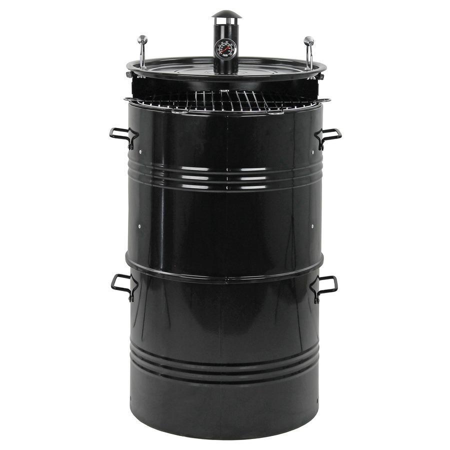 Barbecue a carbone affumicatore con griglia 47 cm - Barrel
