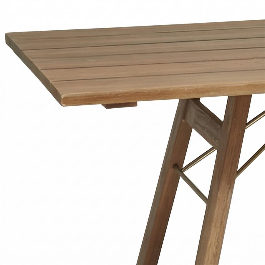 Tavolo da giardino pieghevole in legno di acacia 220 cm - Beer