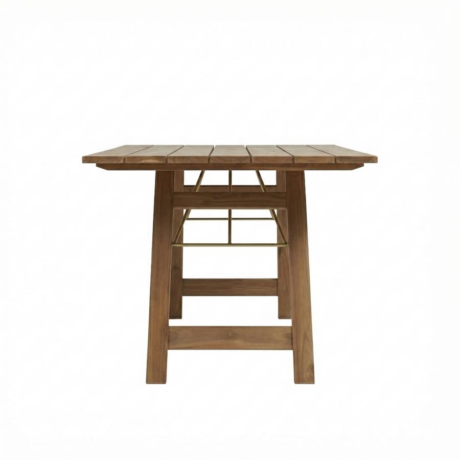 Tavolo da giardino pieghevole in legno di acacia 220 cm - Beer