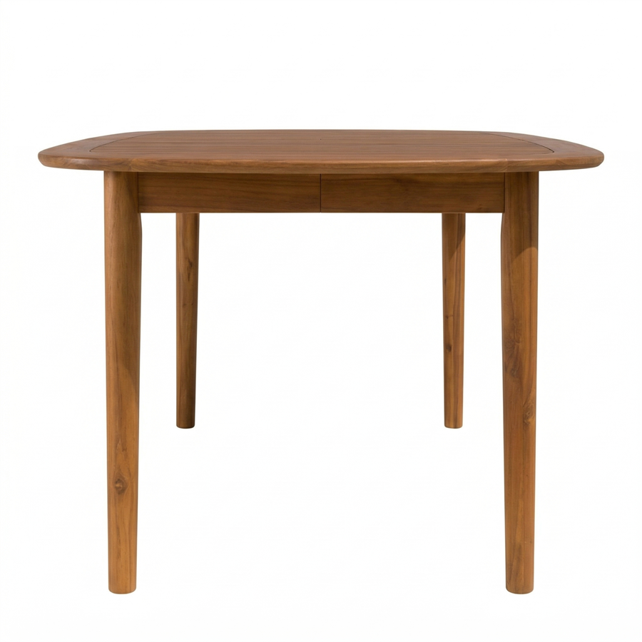 Tavolo estensibile in acacia 150-200 cm con top ovale - Ischia