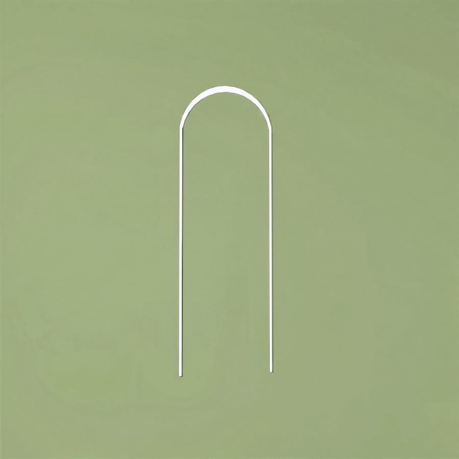 Colonna metallica 5 ripiani salvia 35x35x120 cm - Pop