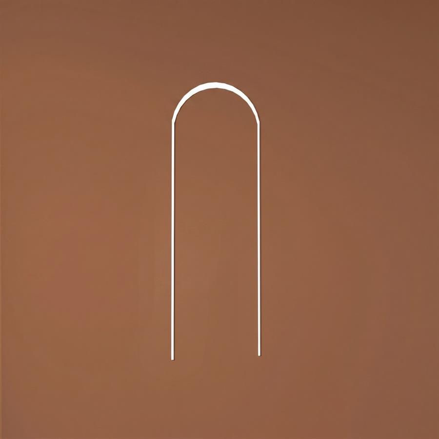 Colonna metallica 6 ripiani mattone 35x35x150 cm - Pop