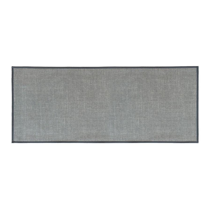 Passatoia cucina grigia antiscivolo 50x120 cm assorbente