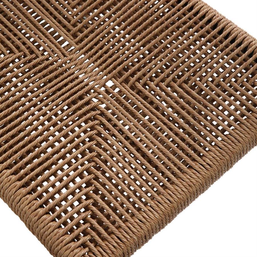 Set 2 sedie da esterno bianche in alluminio e polyrattan - Satori