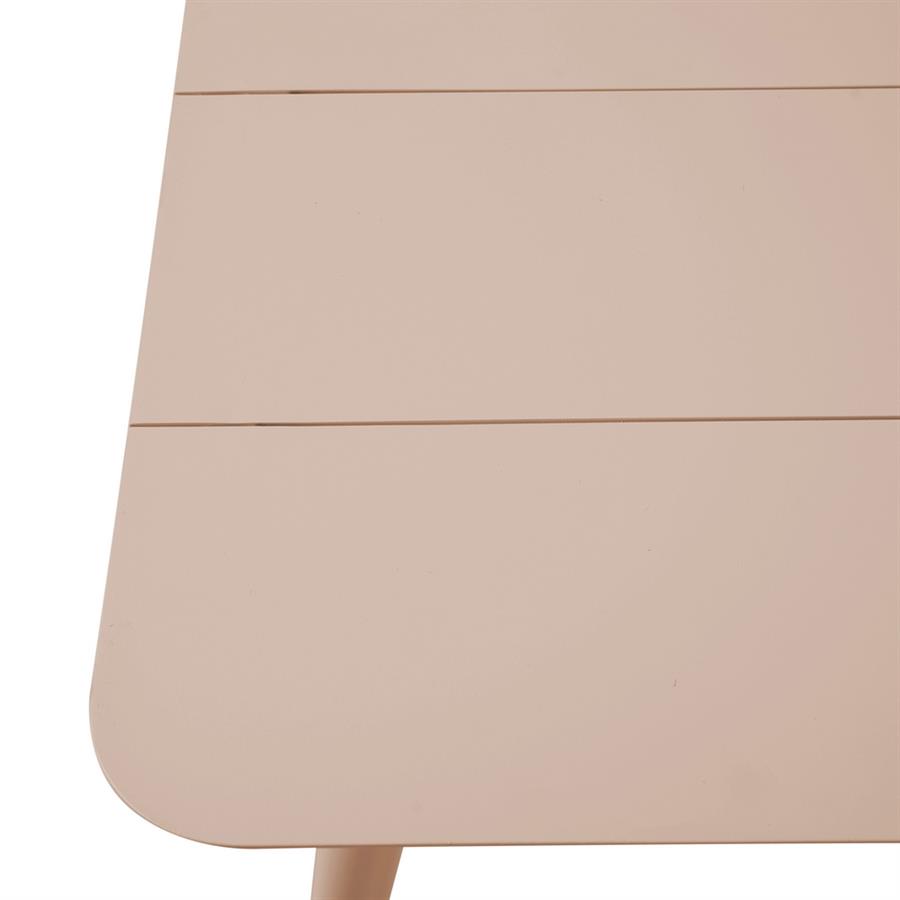 Salotto da giardino 4 posti in alluminio e polyrattan mocha -Satori