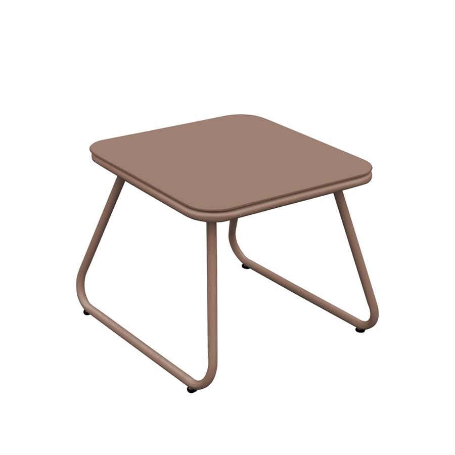 Set da giardino 2 posti in acciaio mocha mousse - Essentia
