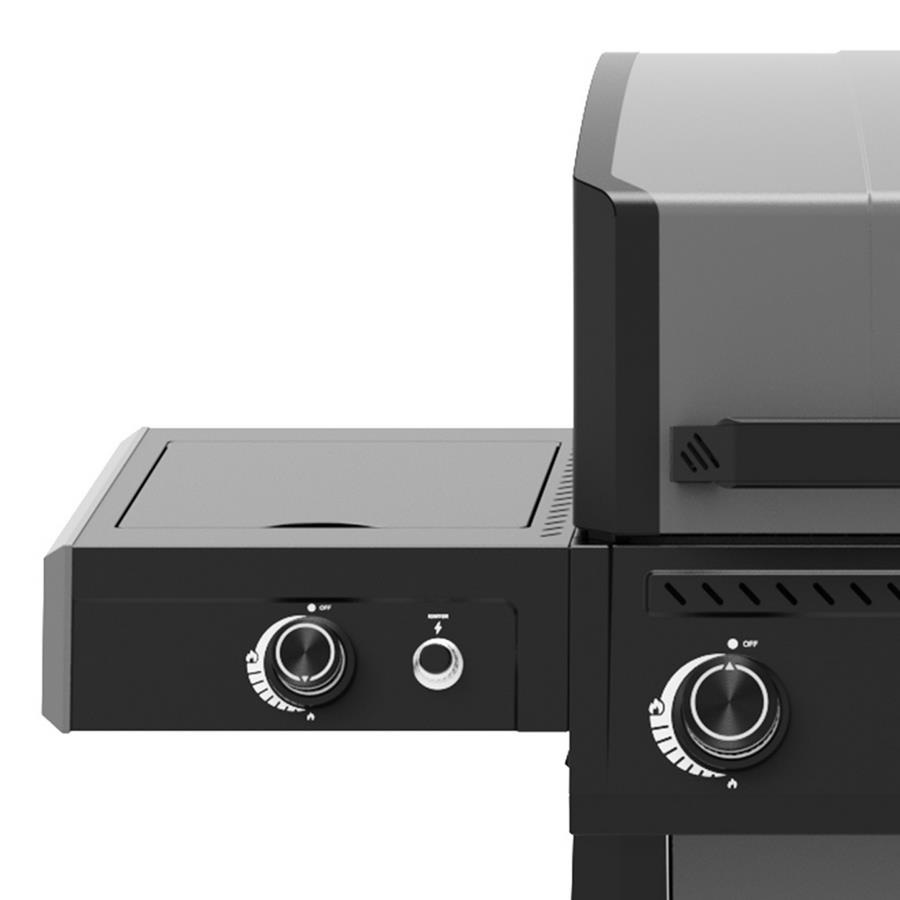 Barbecue a gas con 4+1 fuochi con griglia in ghisa e maniglia inox - Bully