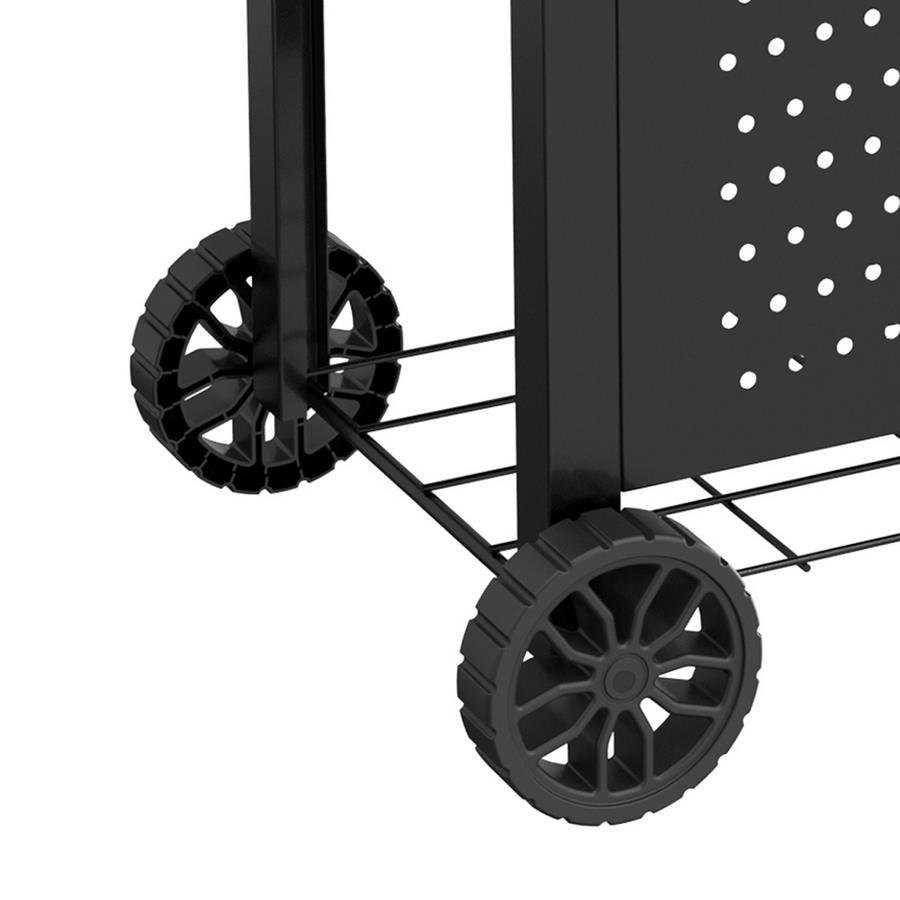 Barbecue a gas con piastra forno pizza e fornello laterale nero - Jolly