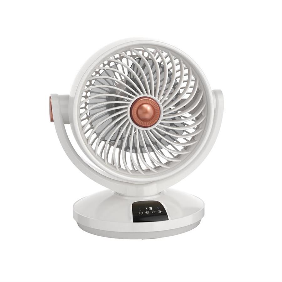 Ventilatore da tavolo digitale con telecomando e display LED 35W - Arion