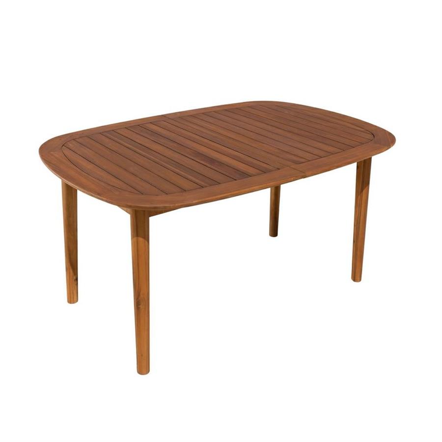 Tavolo da giardino allungabile in legno di acacia oliata 240 cm - Ischia