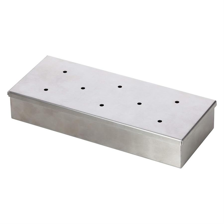 Scatola per affumicatura in acciaio inox per barbecue