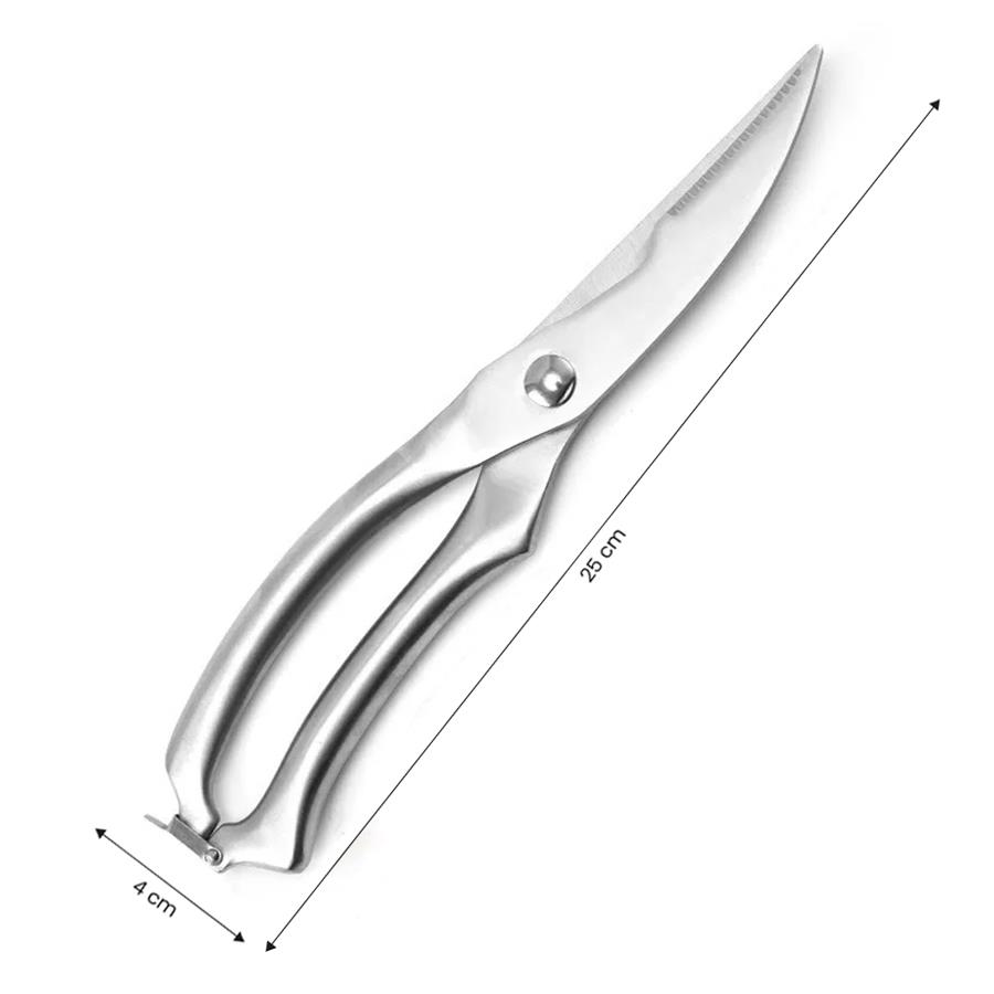 Forbici da cucina professionali in acciaio inox per carne verdura o pesce