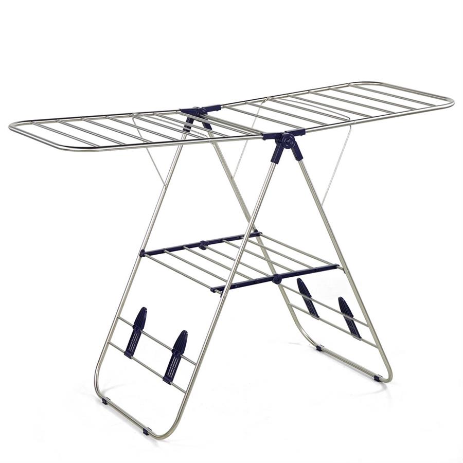 Stendibiancheria pieghevole ad aletta 148x61x125 cm