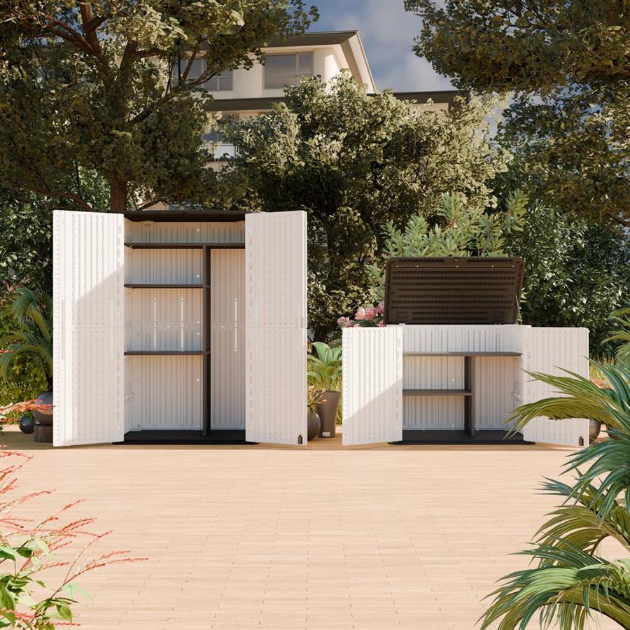 Kit mensole in metallo per armadio Andy 125x73x104 cm - Andy