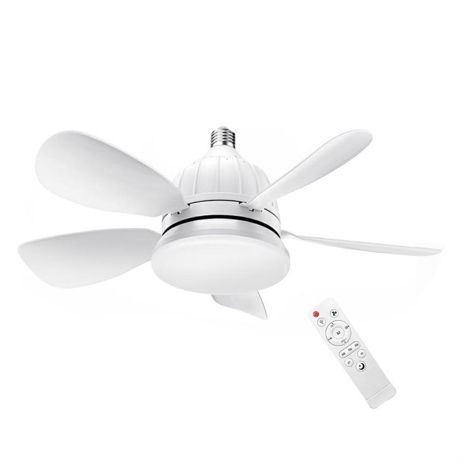 Ventilatore da soffitto con luce LED e telecomando 45,8 cm