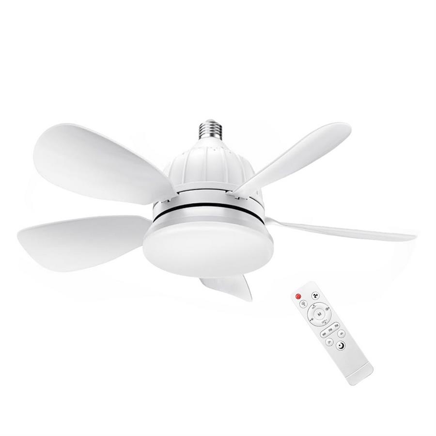 Ventilatore da soffitto con luce LED e telecomando 45,8 cm