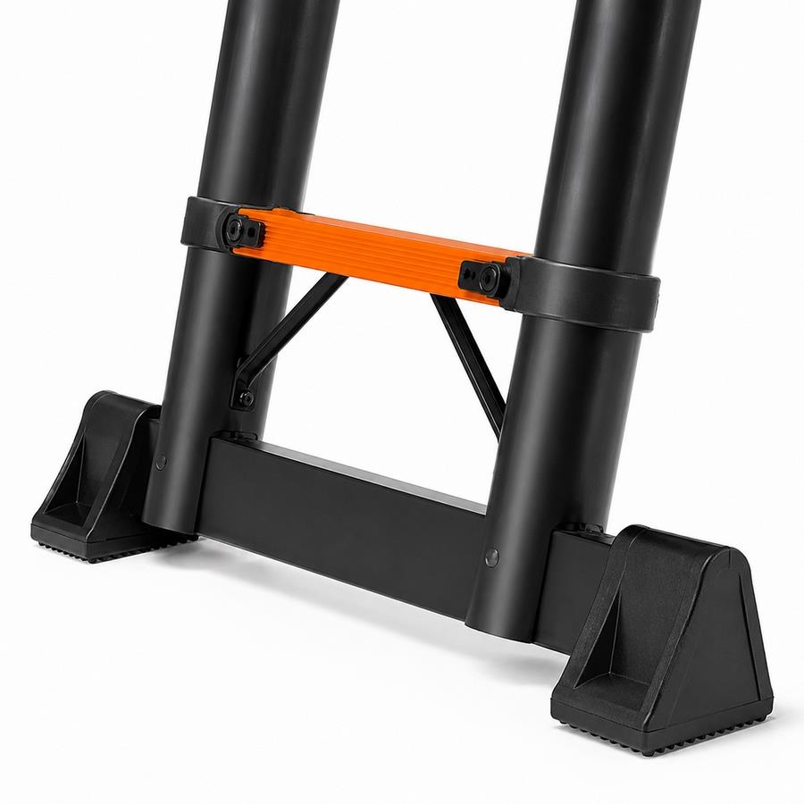 Scala leggera con sistema telescopico con blocco automatico estensione 560 m