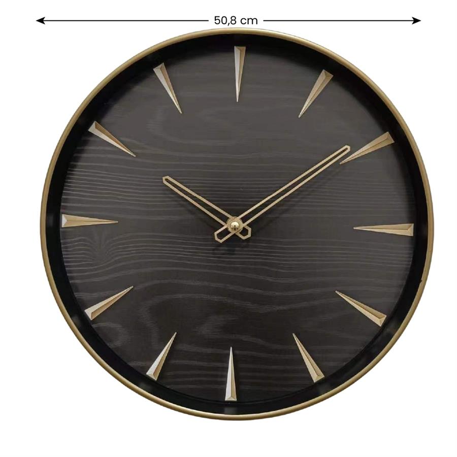 Orologio da parete Woody Ø 50,8 cm effetto legno