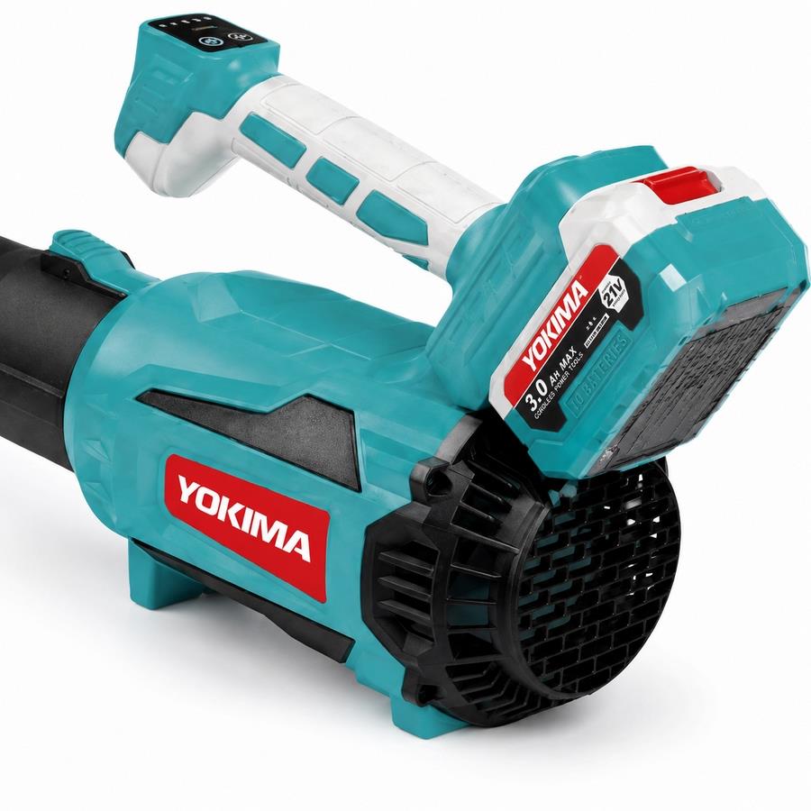 Soffiatore a batteria 21V brushless con 2 batterie 3Ah
