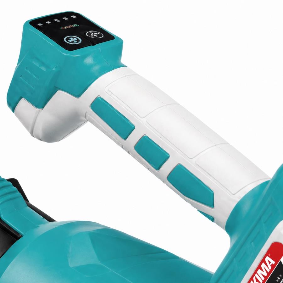 Soffiatore a batteria 21V brushless con 2 batterie 3Ah