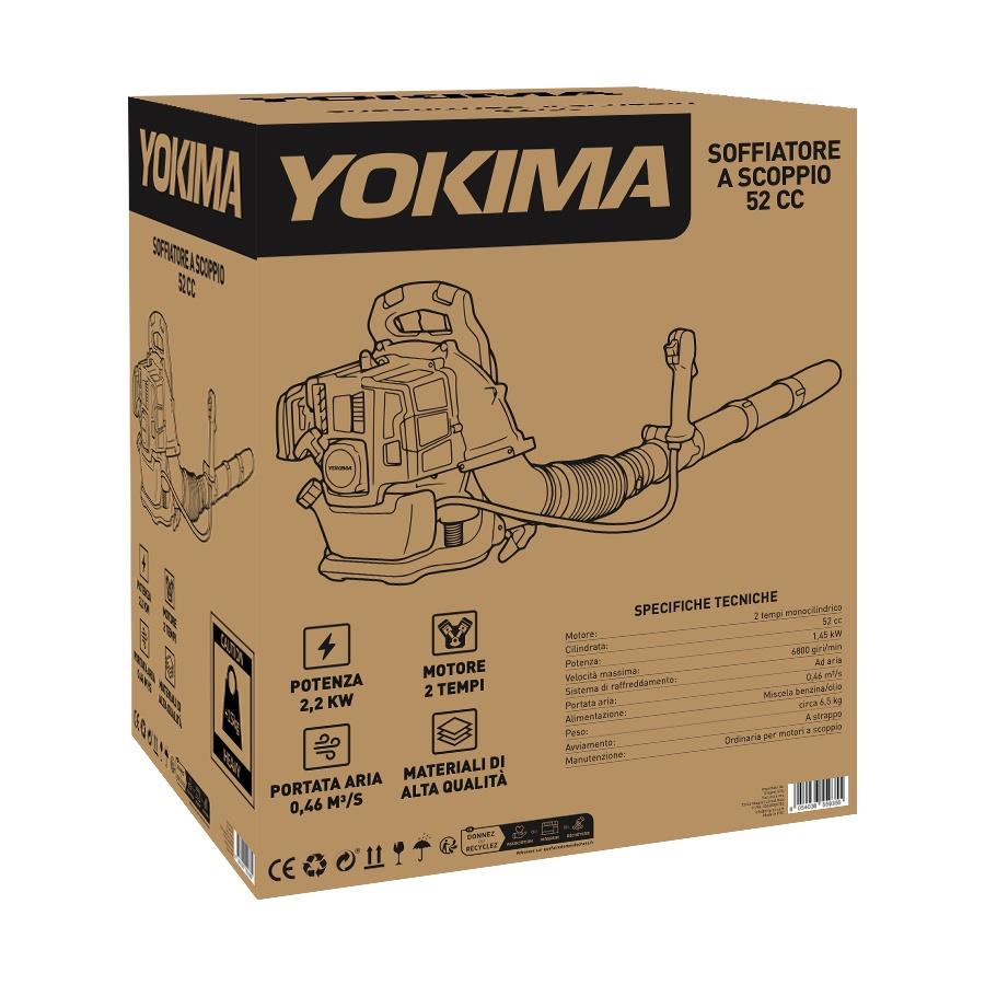 Soffiatore a scoppio 52 cc - Yokima