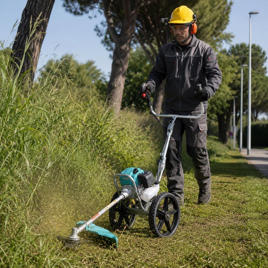 Decespugliatore carrellato 51,7 cc - Yokima