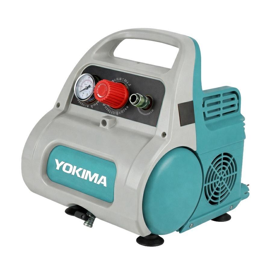 Compressore aria portatile Yokima 6L oil free 0,85 kW 8 bar